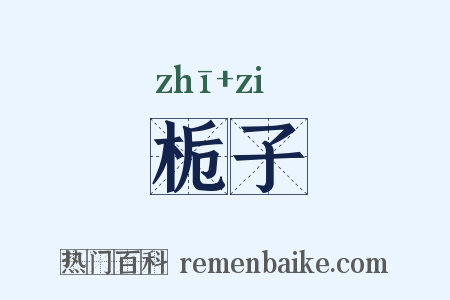 栀子是什么意思的图片